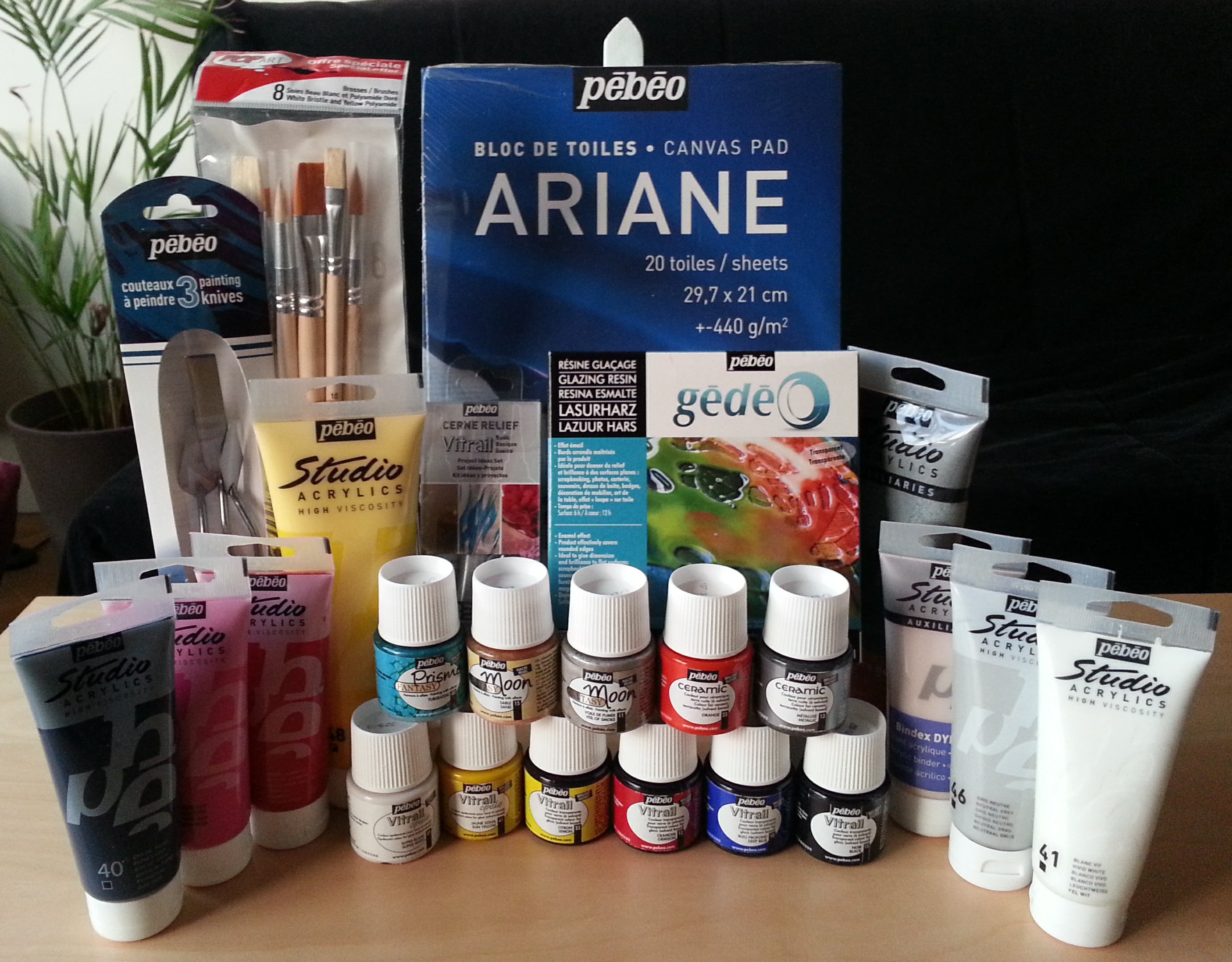 I tested Mixed media products from Pebeo for you (EN) – L'aventure de  scraboulette